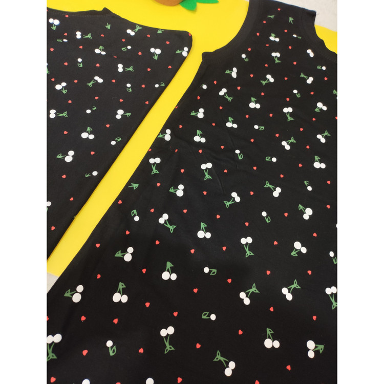 خرید تاپ حلقه زنانه فری سایز رنگ مشکی طرحدار