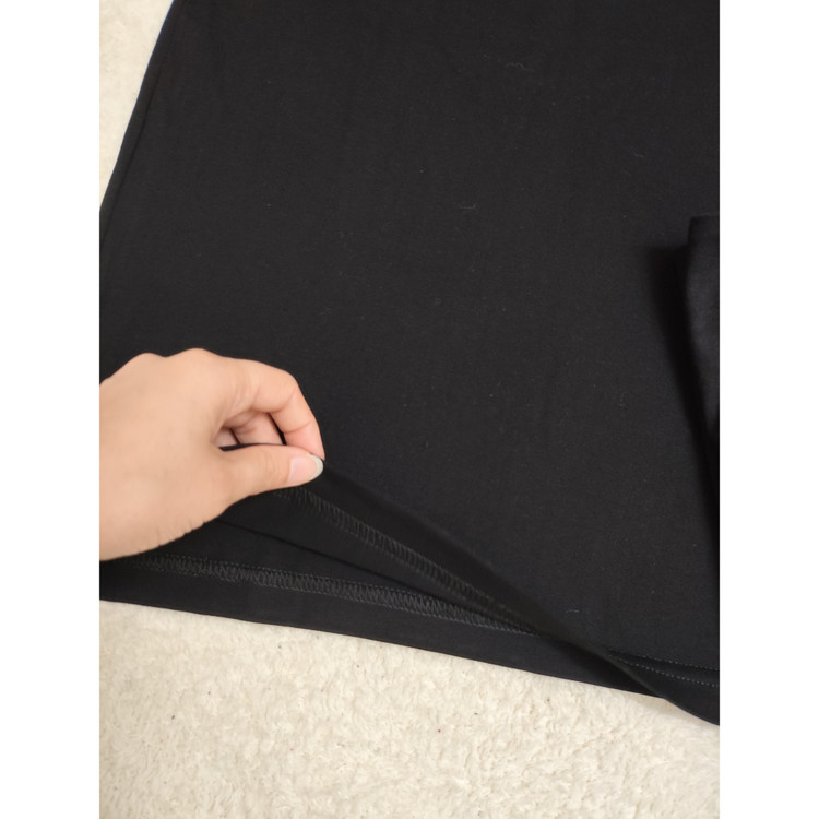 تیشرت پسرانه نخ پنبه رنگ مشکی یقه گرد