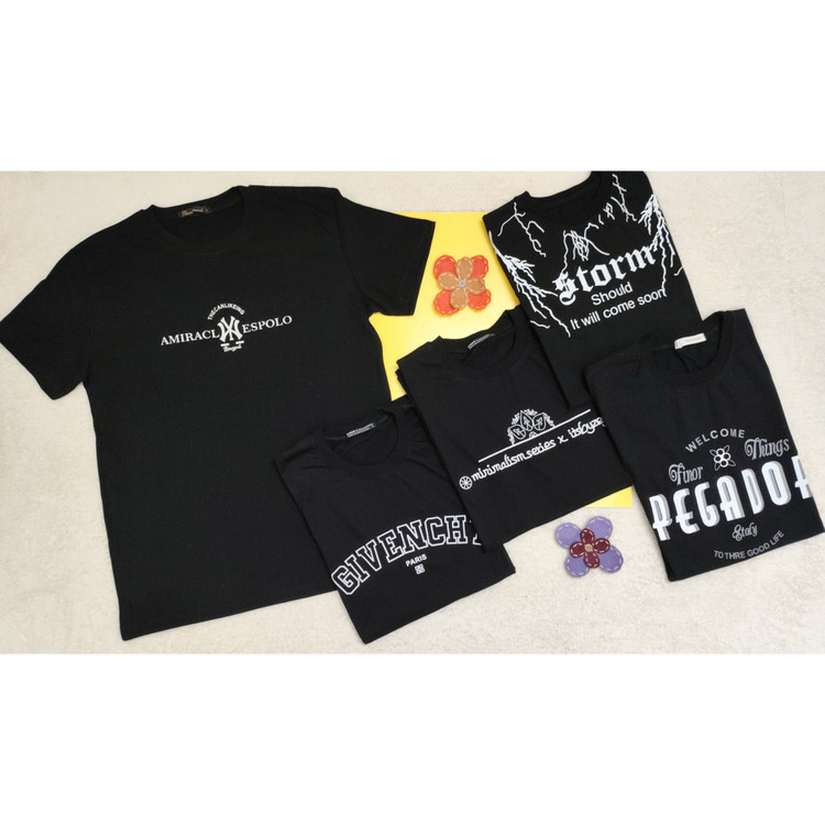 تیشرت پسرانه نخ پنبه رنگ مشکی سایز70 زیر مردانه