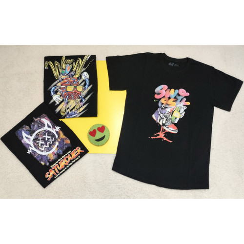 تیشرت اسپورت نخپنبه رنگ مشکی سایز 65 و 70