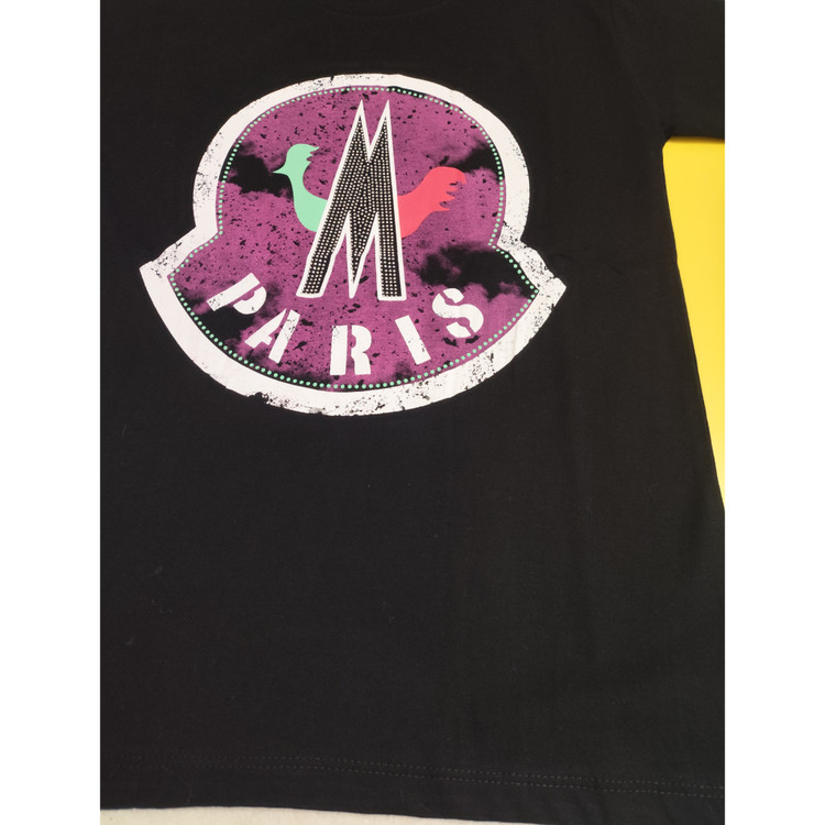 خرید تیشرت لانگ دخترانه رنگ مشکی