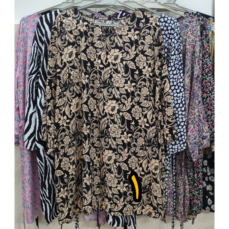 تیشرت زنانه جنس نخی سایز خیلی خیلی بزرگ