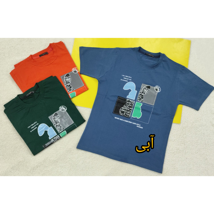 تیشرت اسپورت دخترانه و پسرانه سایز 65 و 70