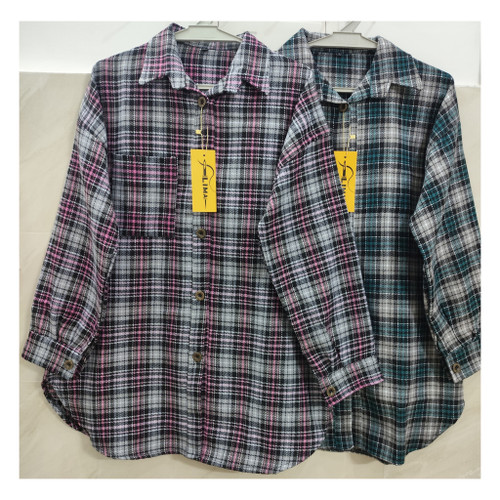 مانتو زنانه جیبدار جنس کشمیر گرم