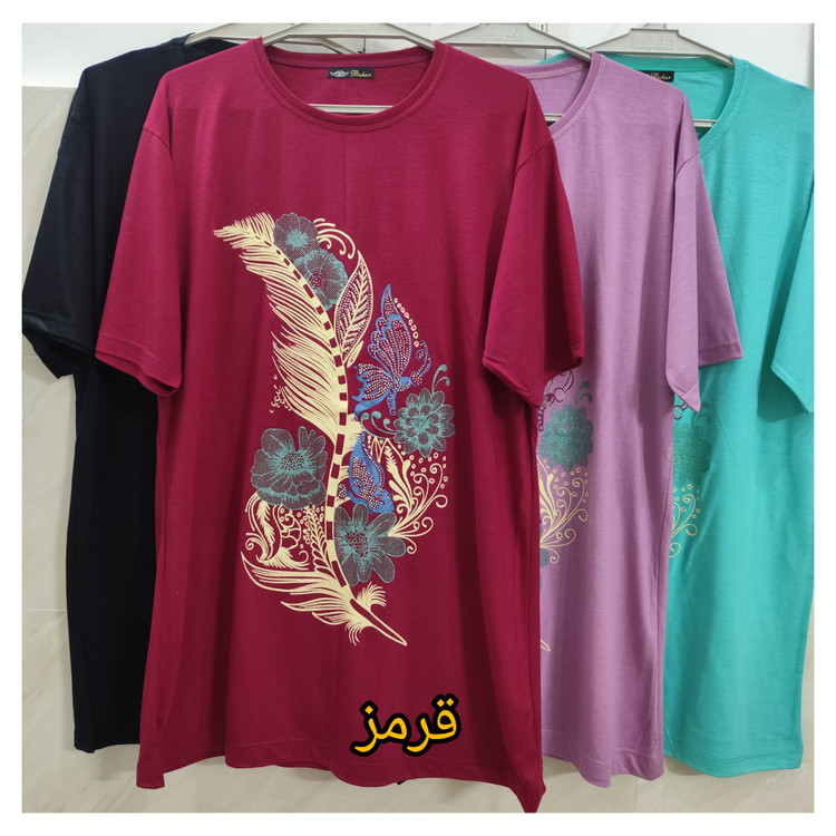 تیشرت زنانه سایز بزرگ