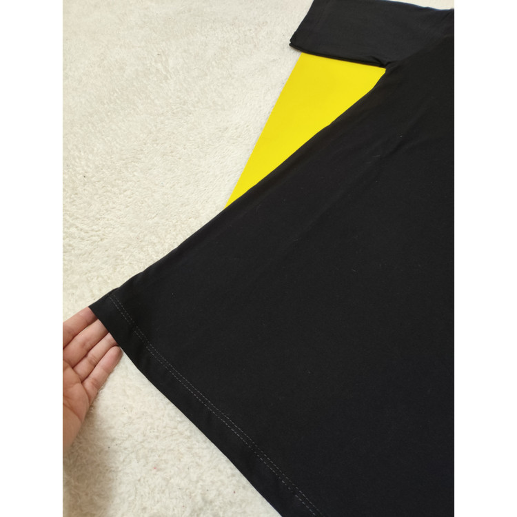 تیشرت لانگ دخترانه مشکی