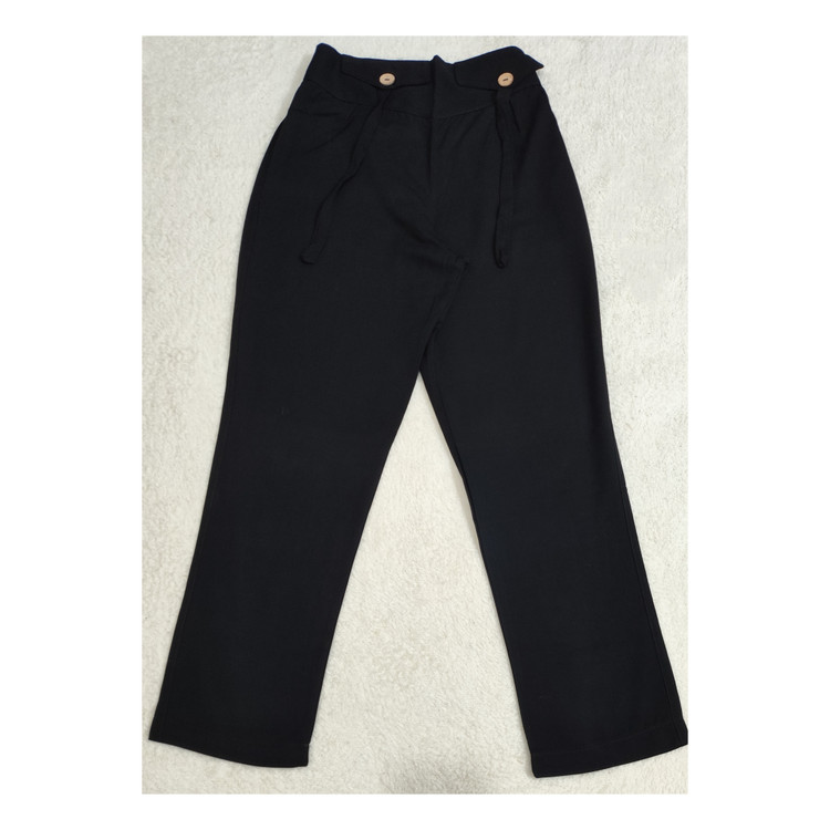 خرید شلوار مجلسی زنانه کمرکش جنس نخی ترک