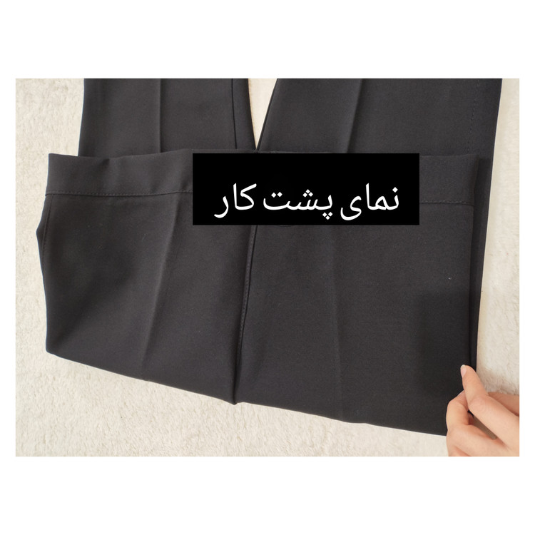 شلوار مشکی مازراتی زنانه