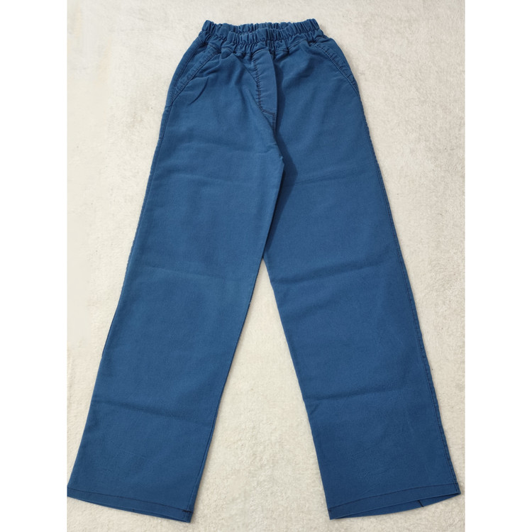 شلوار لی نیل بگ کشی زنانه رنگ آبی تیره