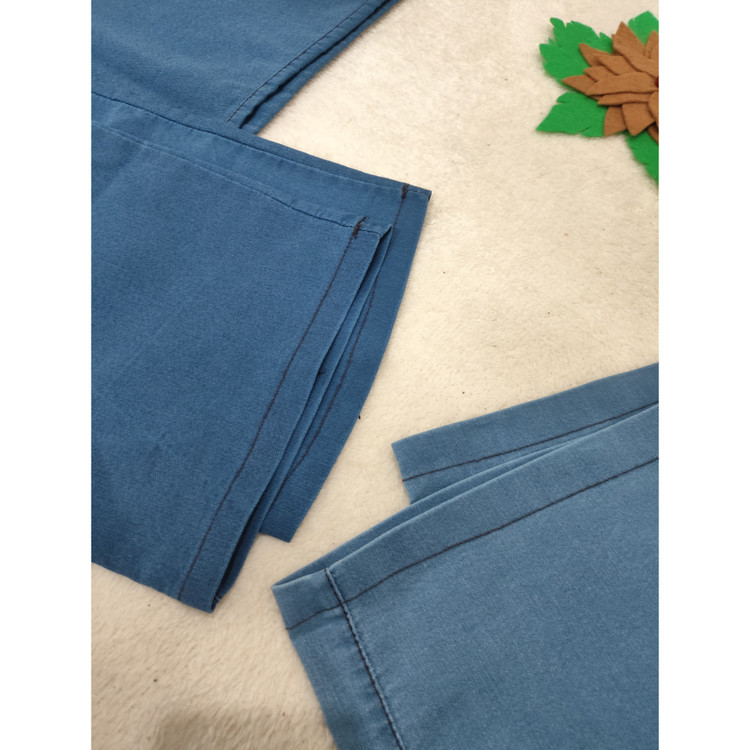 شلوار لی نیل نیم بگ کشی زنانه