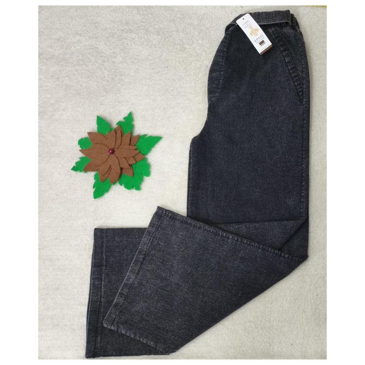 شلوار لی نیل زنانه زغال سنگی