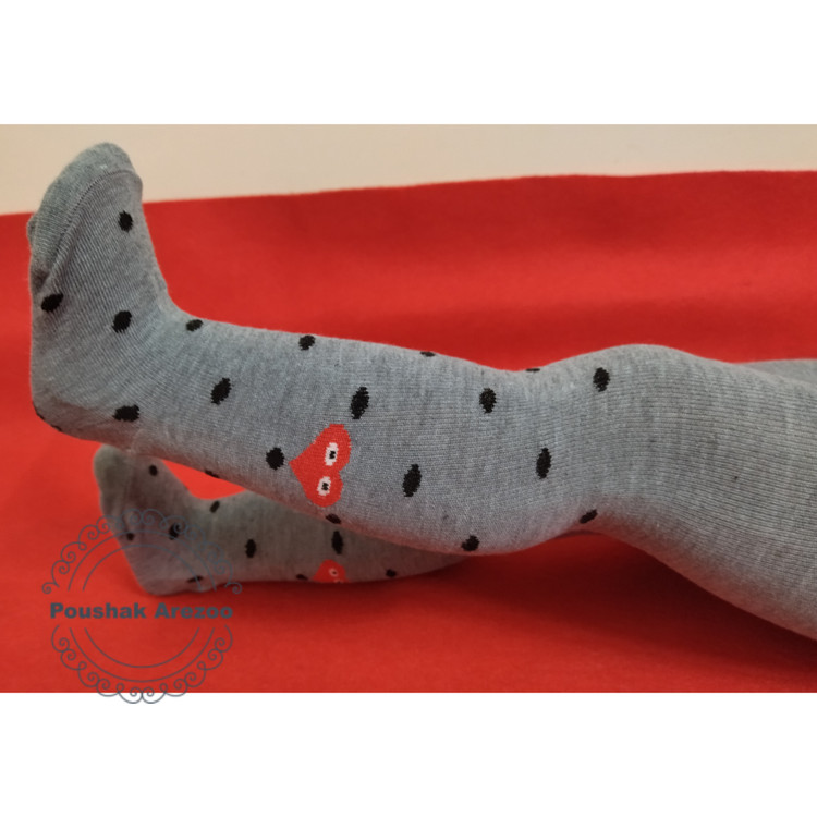 خرید جوراب شلواری دخترانه رنگ طوسی