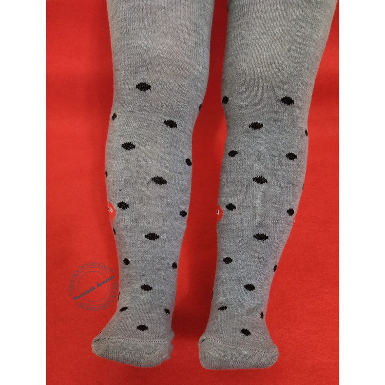 جوراب شلواری طوسی دخترانه