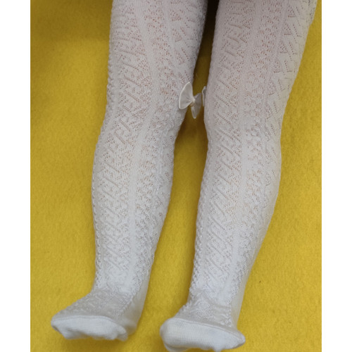 جوراب شلواری سفید دخترانه