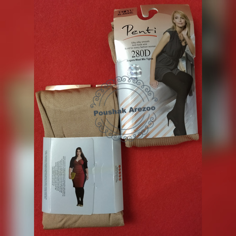 جورابشلواری زنانه رنگ کرم penti