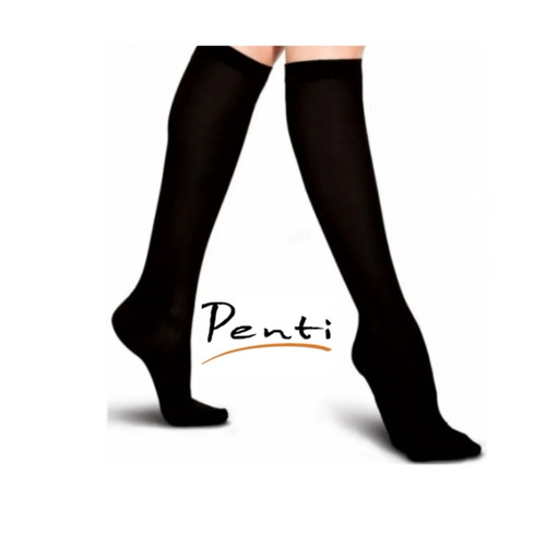 جوراب زنانه سه ربع ساق بلند زنانه ضخیم برند پنتی
