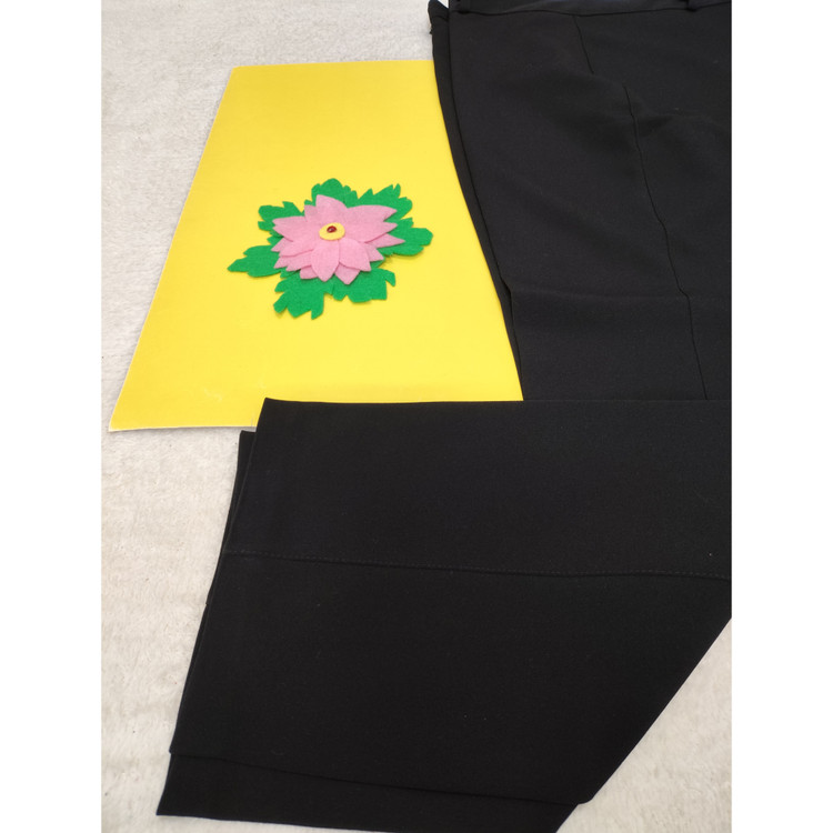 شلوار مشکی مجلسی زنانه کمر زیپ خور