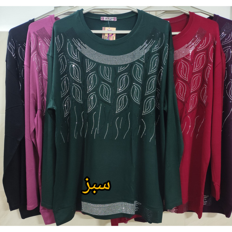 بلوز زنانه مشکی مجلسی