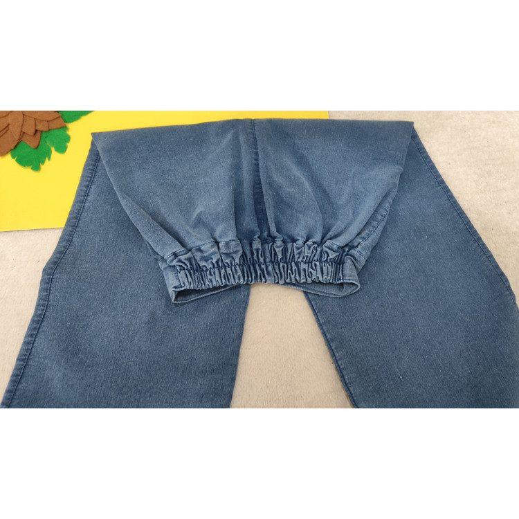 شلوار لی زنانه آبی آسمانی