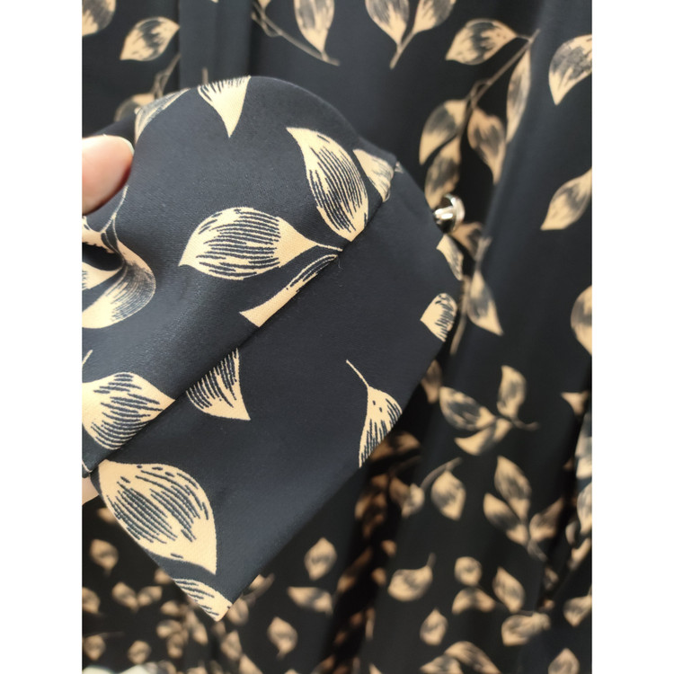 خرید شومیز مجلسی مشکی طلایی زنانه