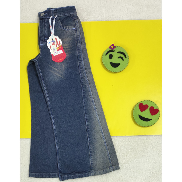 شلوار لی شافل دخترانه مجلسی