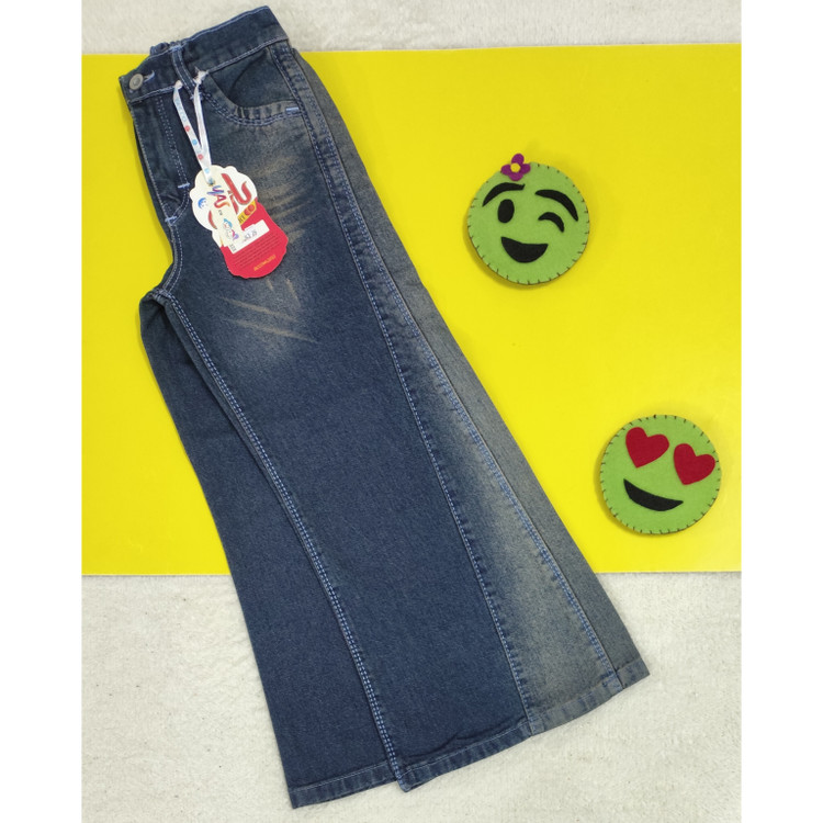 شلوار لی دخترانه مدل شافل