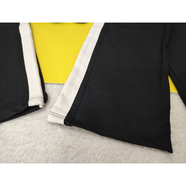 شلوار بگ بغل خط دار دخترانه