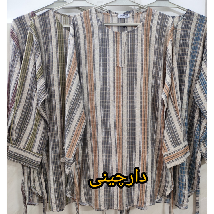 خرید تونیک نخی زنانه آستین بلند