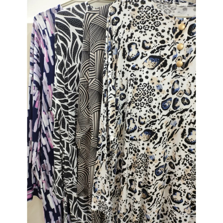 تونیک زنانه مجلسی طرحدار نخپنبه