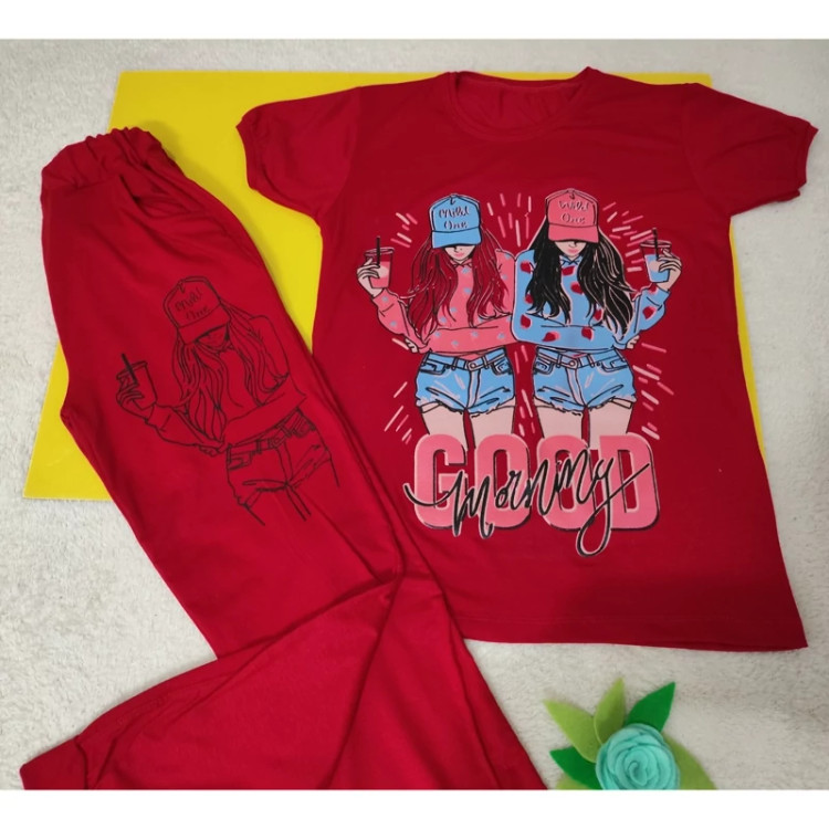 تیشرت شلوار ست دخترانه