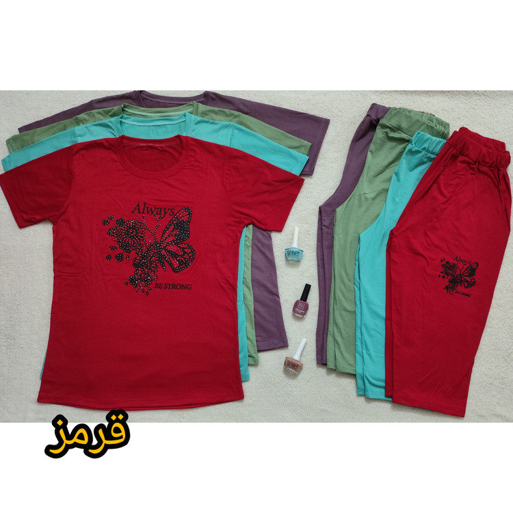 تیشرت شلوارک ست زنانه