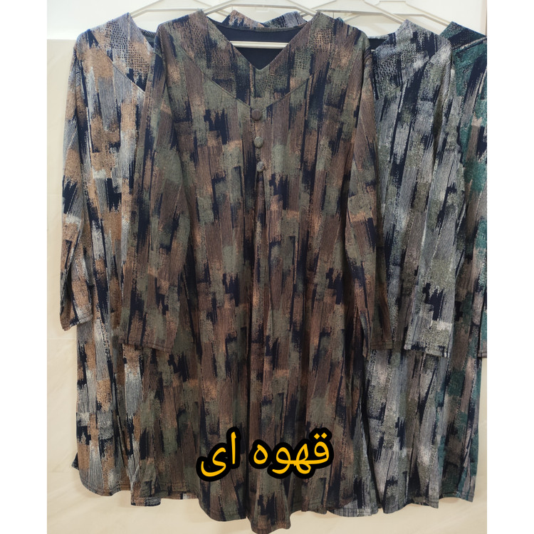 تونیک زنانه آستین بلند یقه هفت