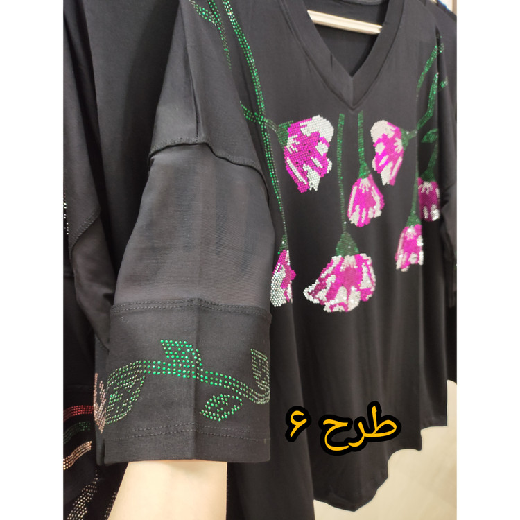 بلوز زنانه مشکی تابستانی