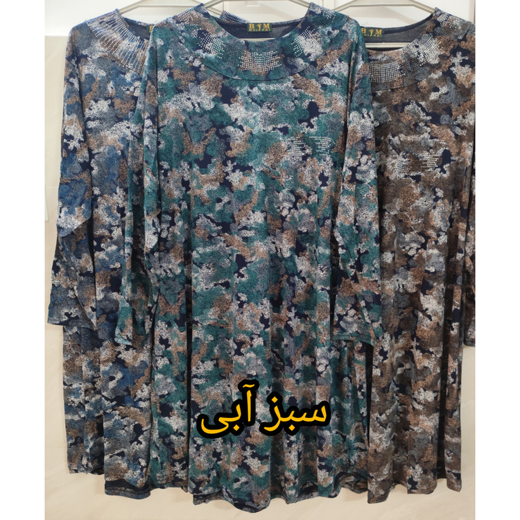 تونیک زنانه طرحدار تابستانی پنبه ای