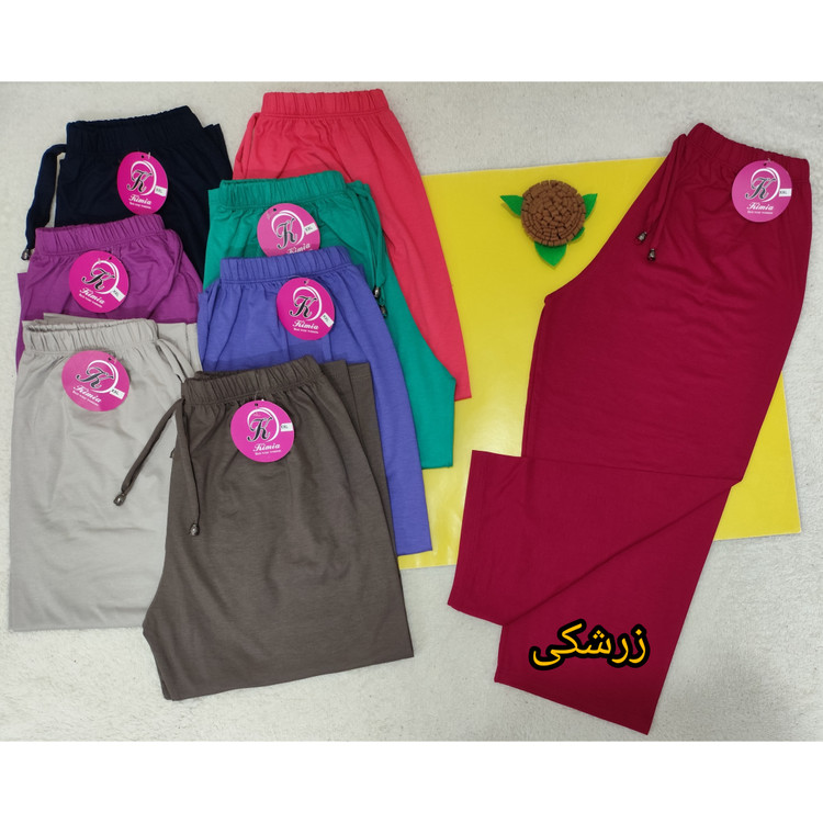 شلوارک زنانه کمرکش زرشکی
