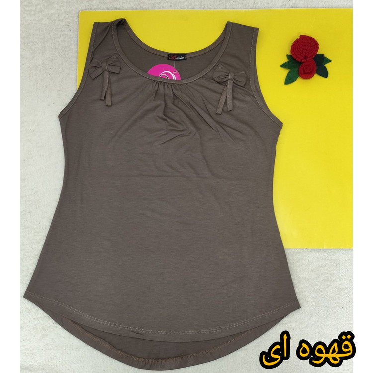 تاپ زنانه آستین حلقه ای تابستانه