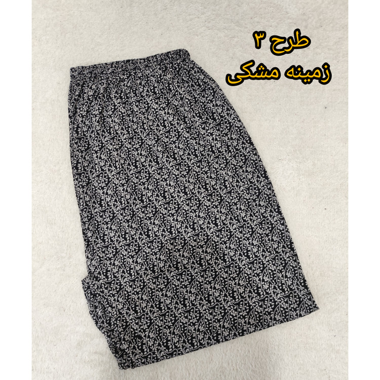 شلوار راحتی تابستانه طرح دار زنانه
